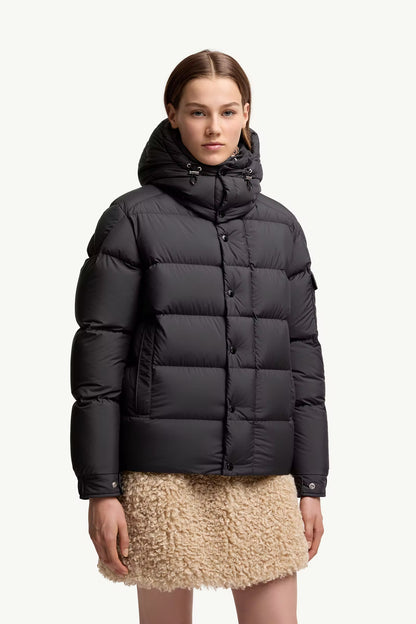 Maya 70 Hooded Short Down Jacket