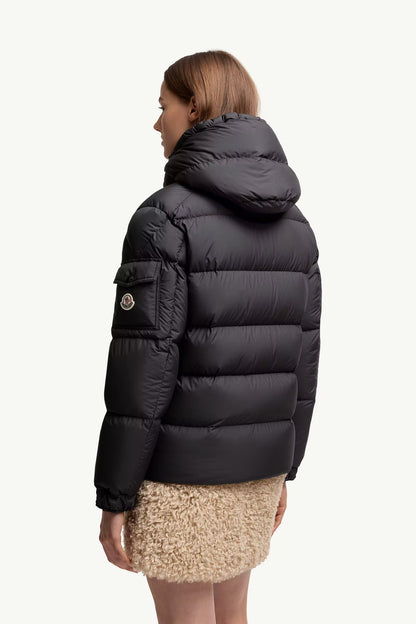 Maya 70 Hooded Short Down Jacket