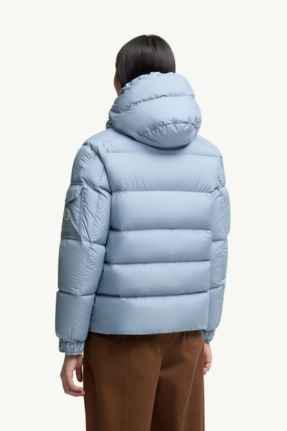 Maya 70 Hooded Short Down Jacket