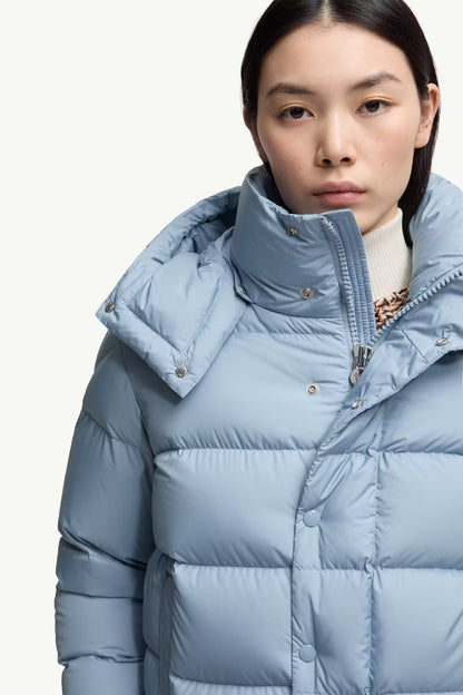 Maya 70 Hooded Short Down Jacket