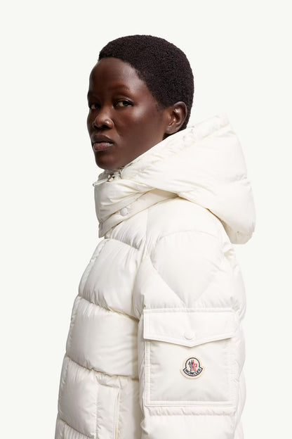 Maya 70 Hooded Short Down Jacket